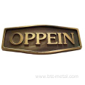 Zinc Alloy Custom Name Plate Metal Plate